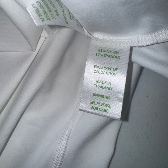 NWT Lilly Pulitzer UPF 50+ Luxletic Game Point 24" Skirted Legging Size XL - Picture 6 of 8